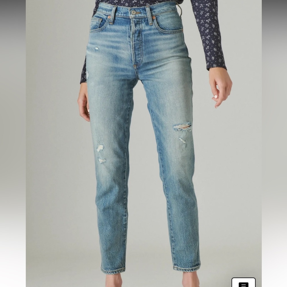 Lucky brand mom jeans